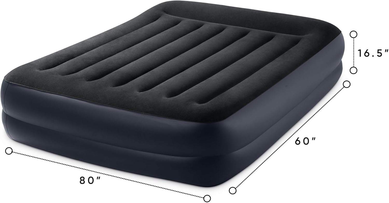 Intel Dura-Beam® Plus Pillow Rest Air Mattress 16.5 Intel Dura-Beam® Plus Pillow Rest Air Mattress 16.5